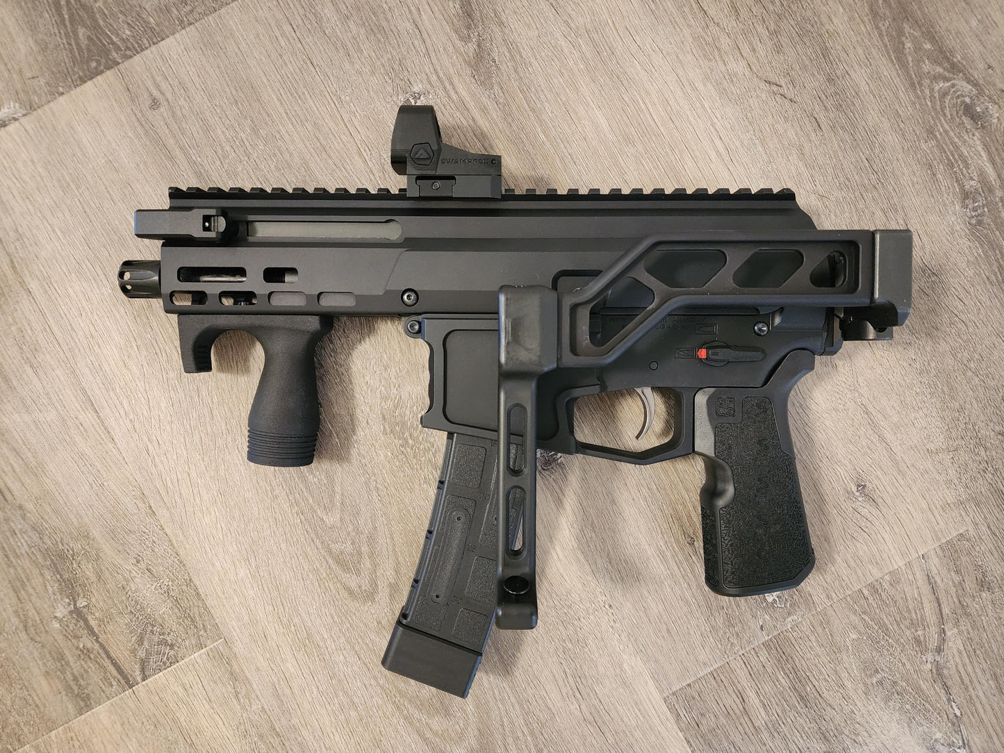 Stubby Angled w/ Finger Stop (Mlok) Gen 2