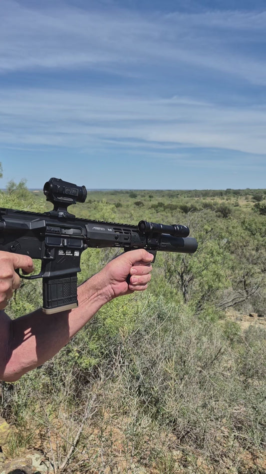 Stubby Angled w/ Finger Stop (Mlok) Gen 3